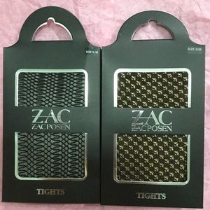 NEW 2x ZAC POSEN TIGHTS